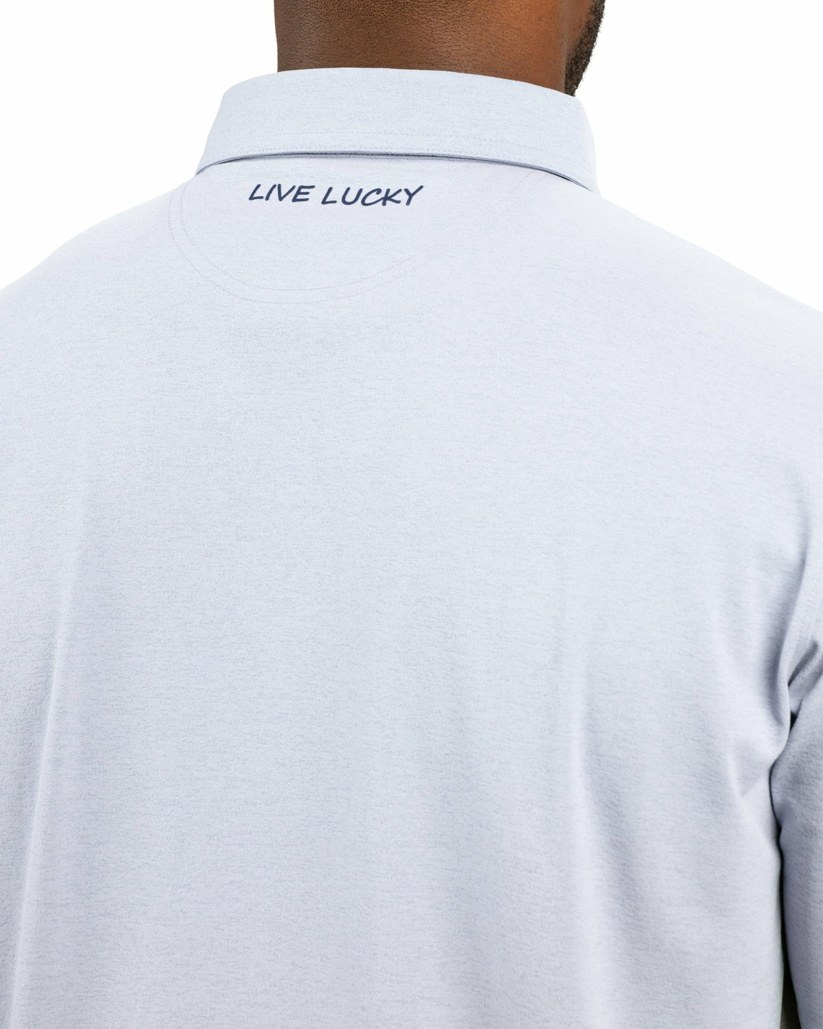 Solid Light Blue Soft Polo for Golf or Business