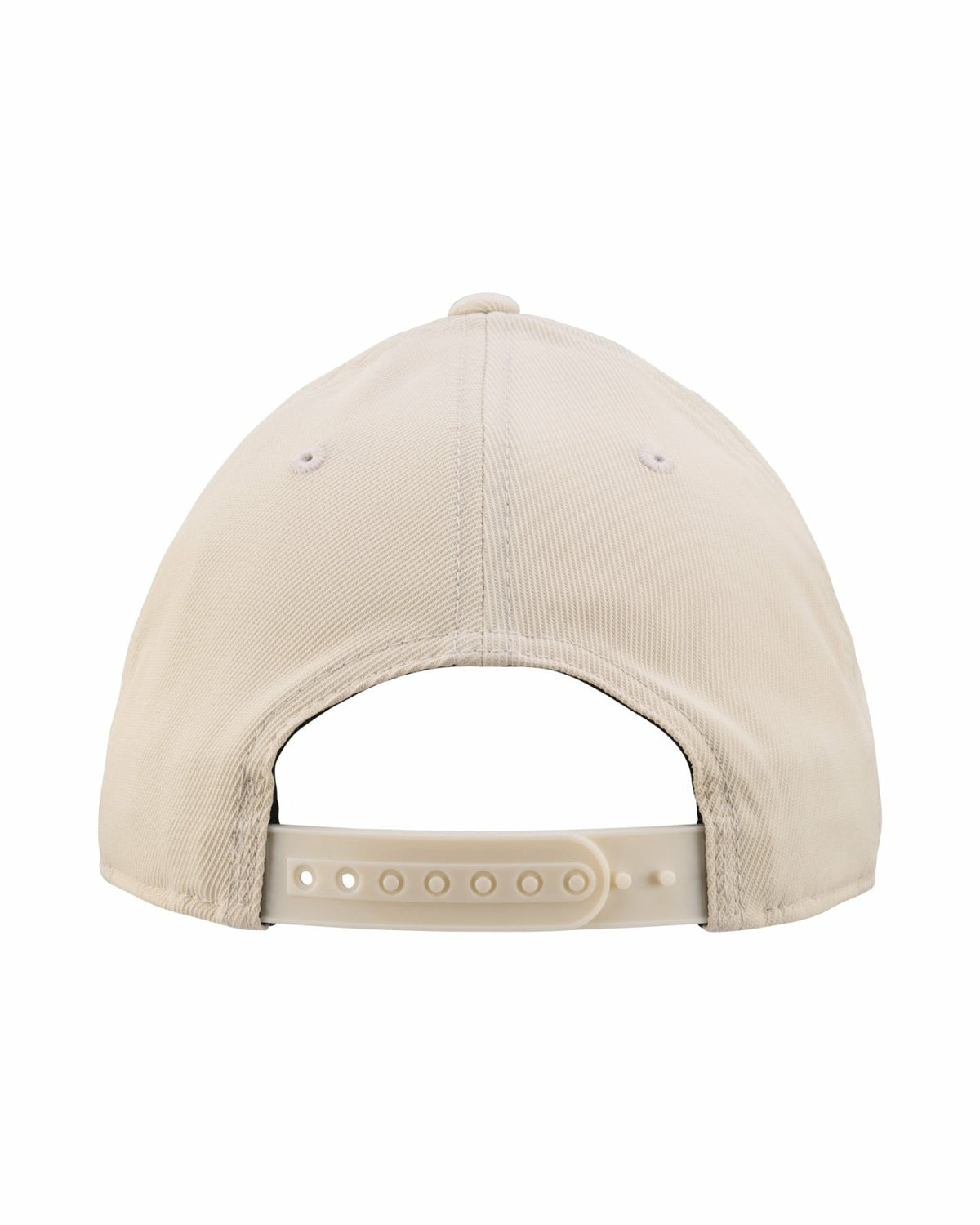 Unisex Adjustable Cream Snapback Hat with Embroidered Clover Logo