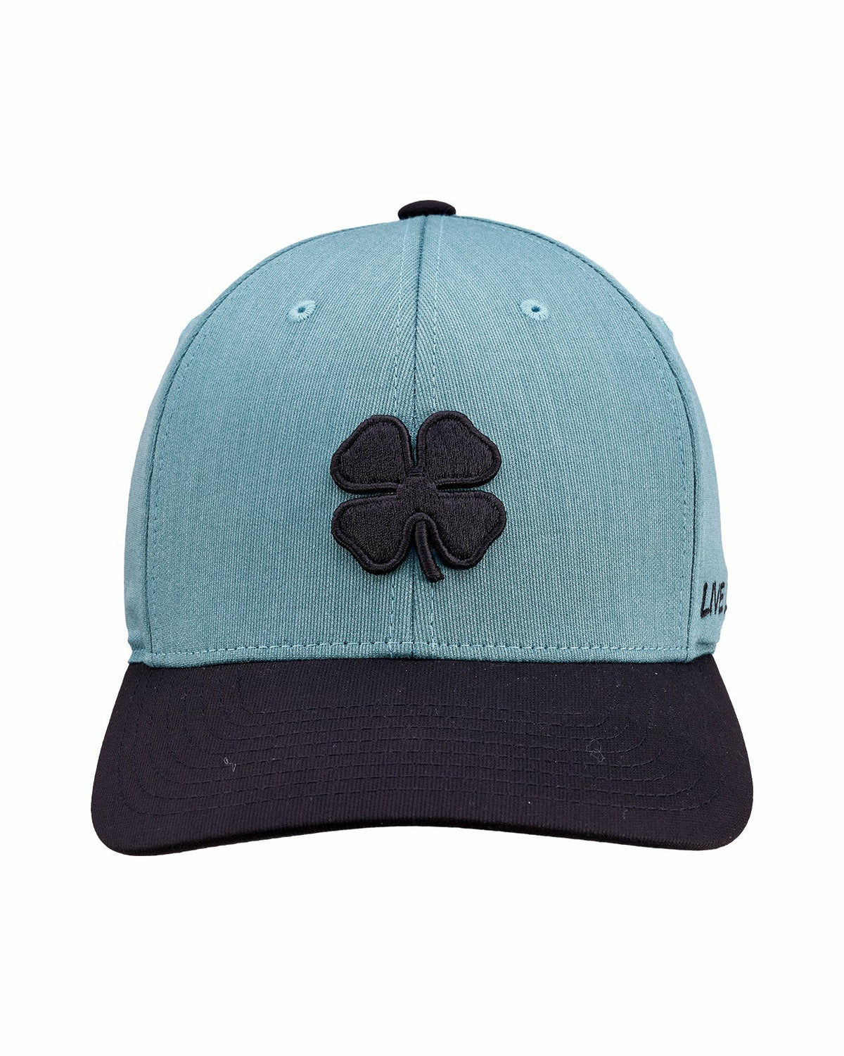 Unisex Adjustable Teal and Black Hat for Golf and Lifestyle