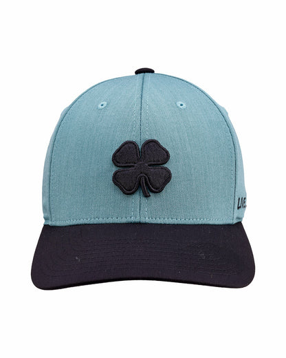 Unisex Adjustable Teal and Black Hat for Golf and Lifestyle