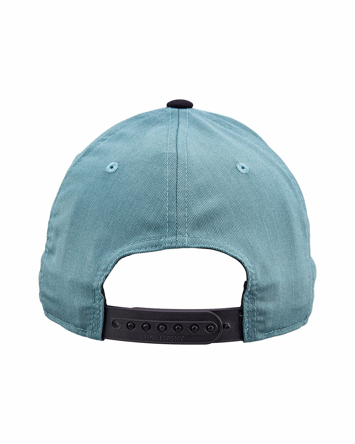 Unisex Adjustable Teal and Black Hat for Golf and Lifestyle