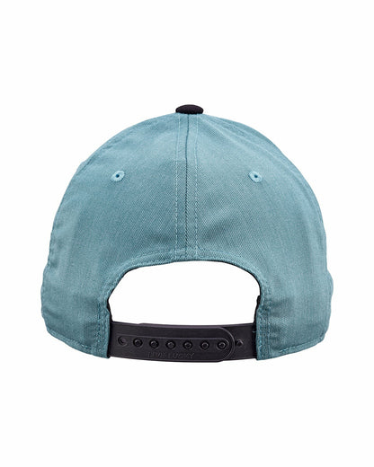 Unisex Adjustable Teal and Black Hat for Golf and Lifestyle