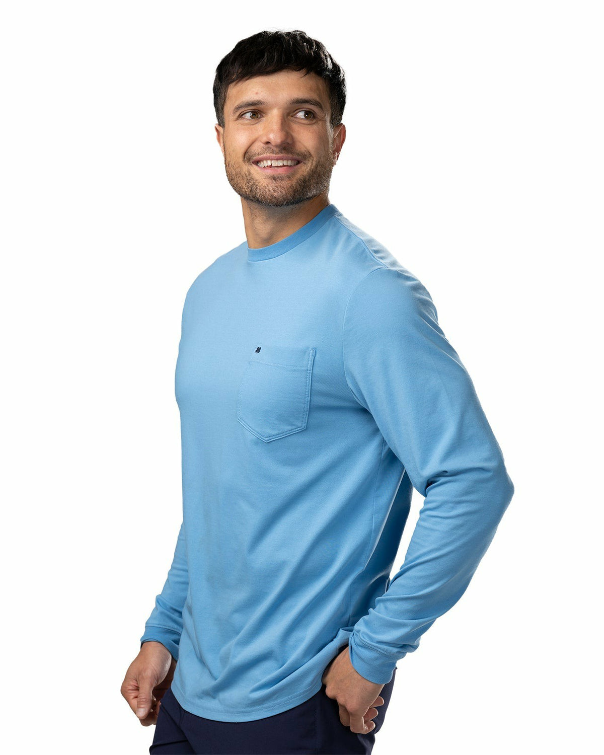 BC Luxe Pocket LS Tee