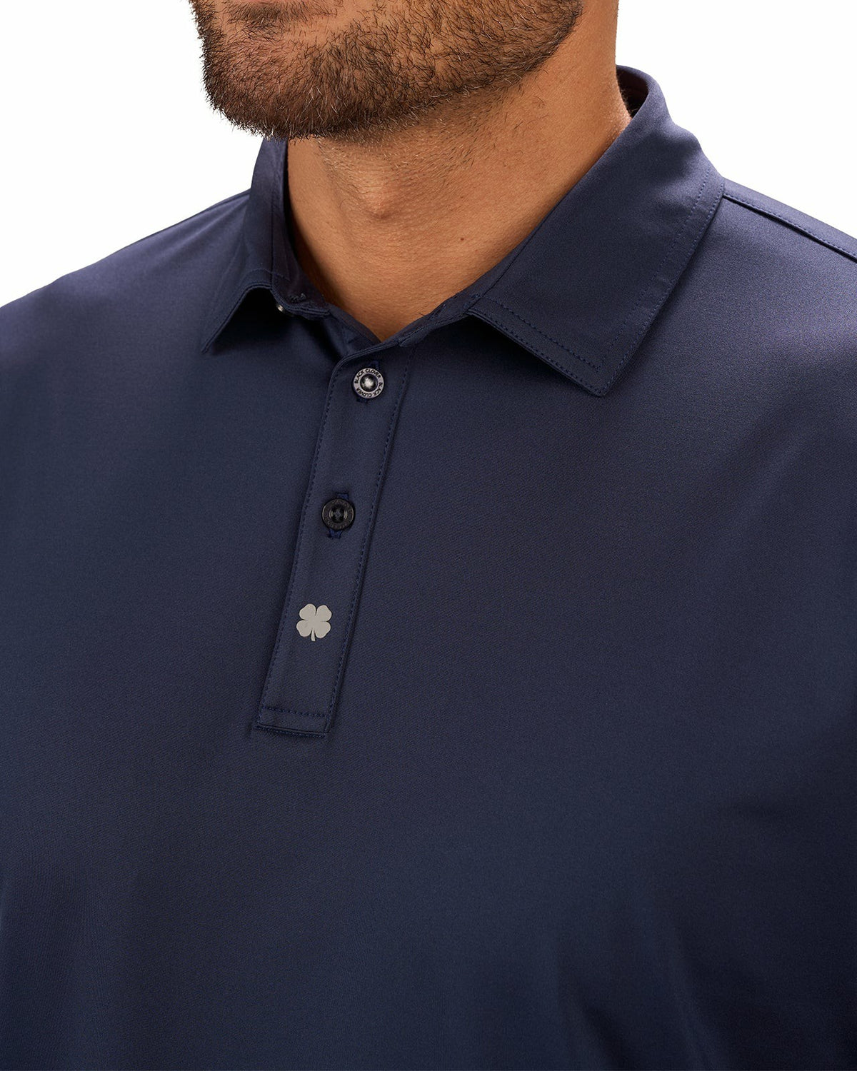 Men's Versatile Navy Soft Stretch Polo