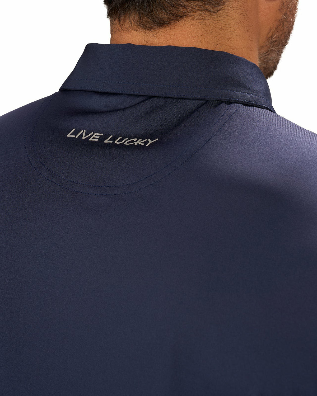 Men's Versatile Navy Soft Stretch Polo