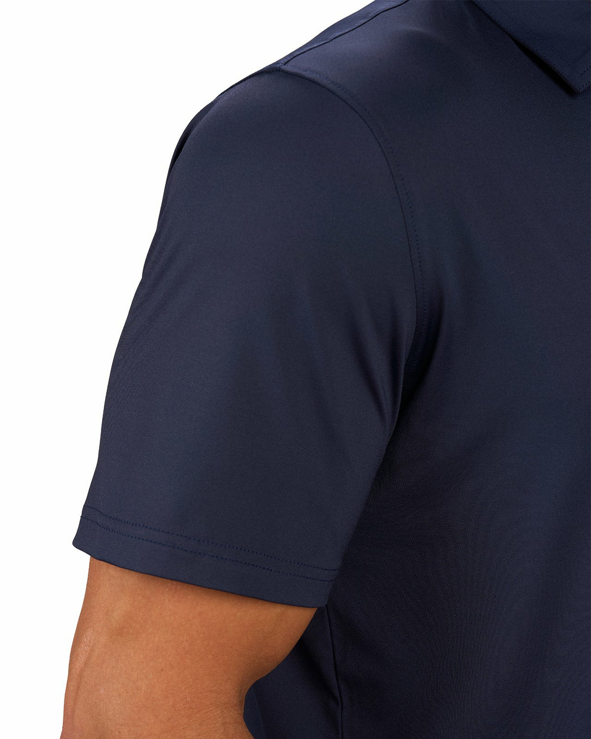 Men's Versatile Navy Soft Stretch Polo