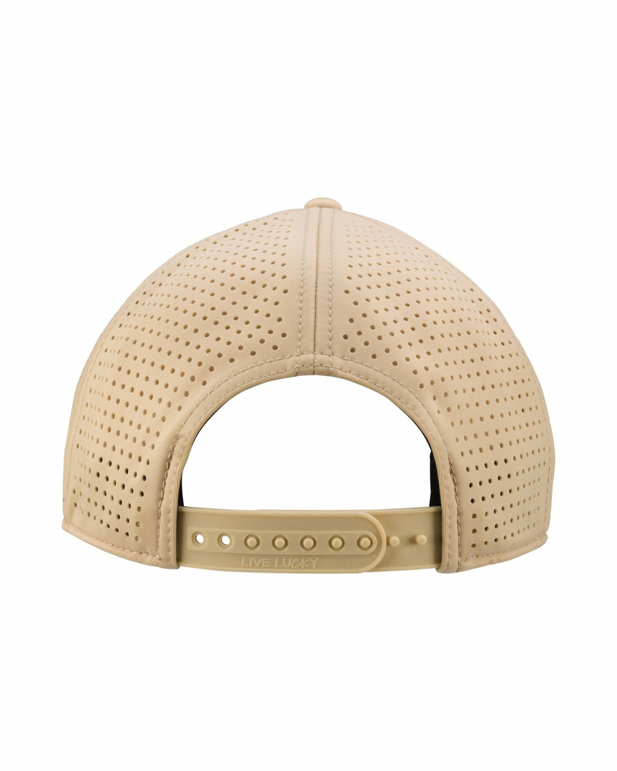 Trendy Unisex Tan Summer Rope Snapback Hat with Clover Patch
