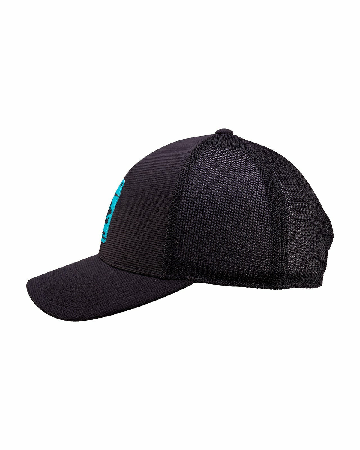 Playful Black and Blue Hat for Golf and Lifestyle