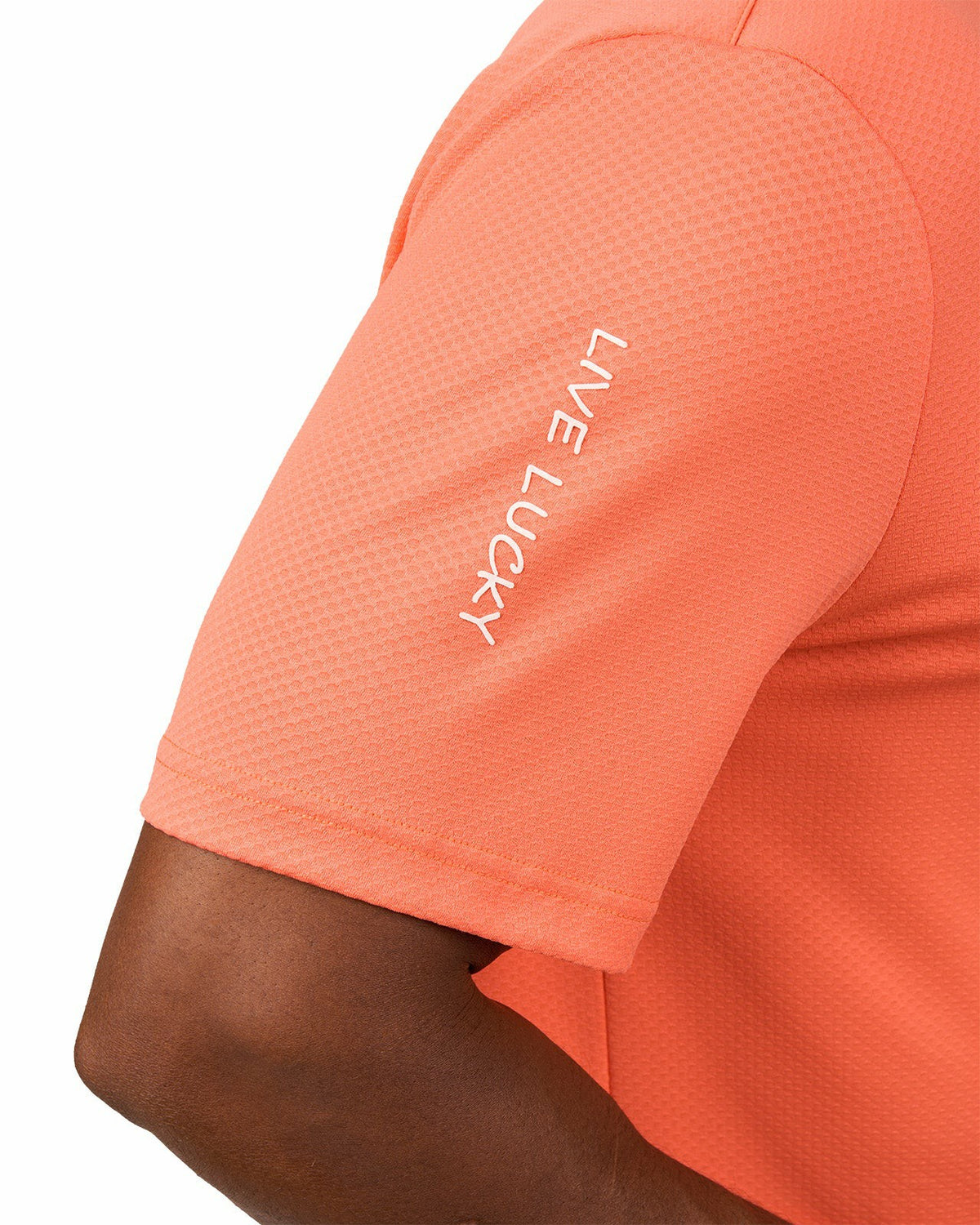 Performance Men's Coral Golf Polo