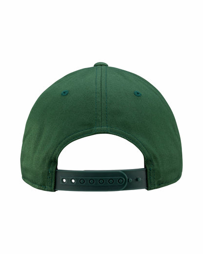 Dark Green Adjustable Golf Hat with Black Clover Logo