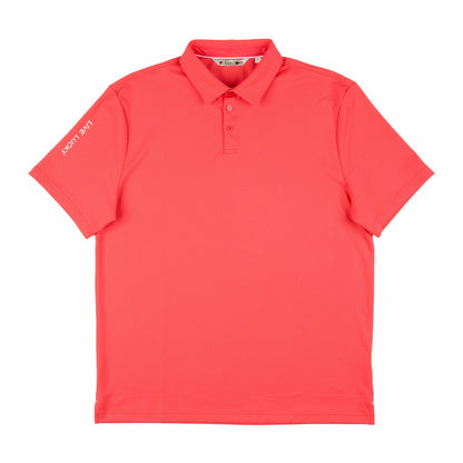 Performance Men's Pink Golf Polo