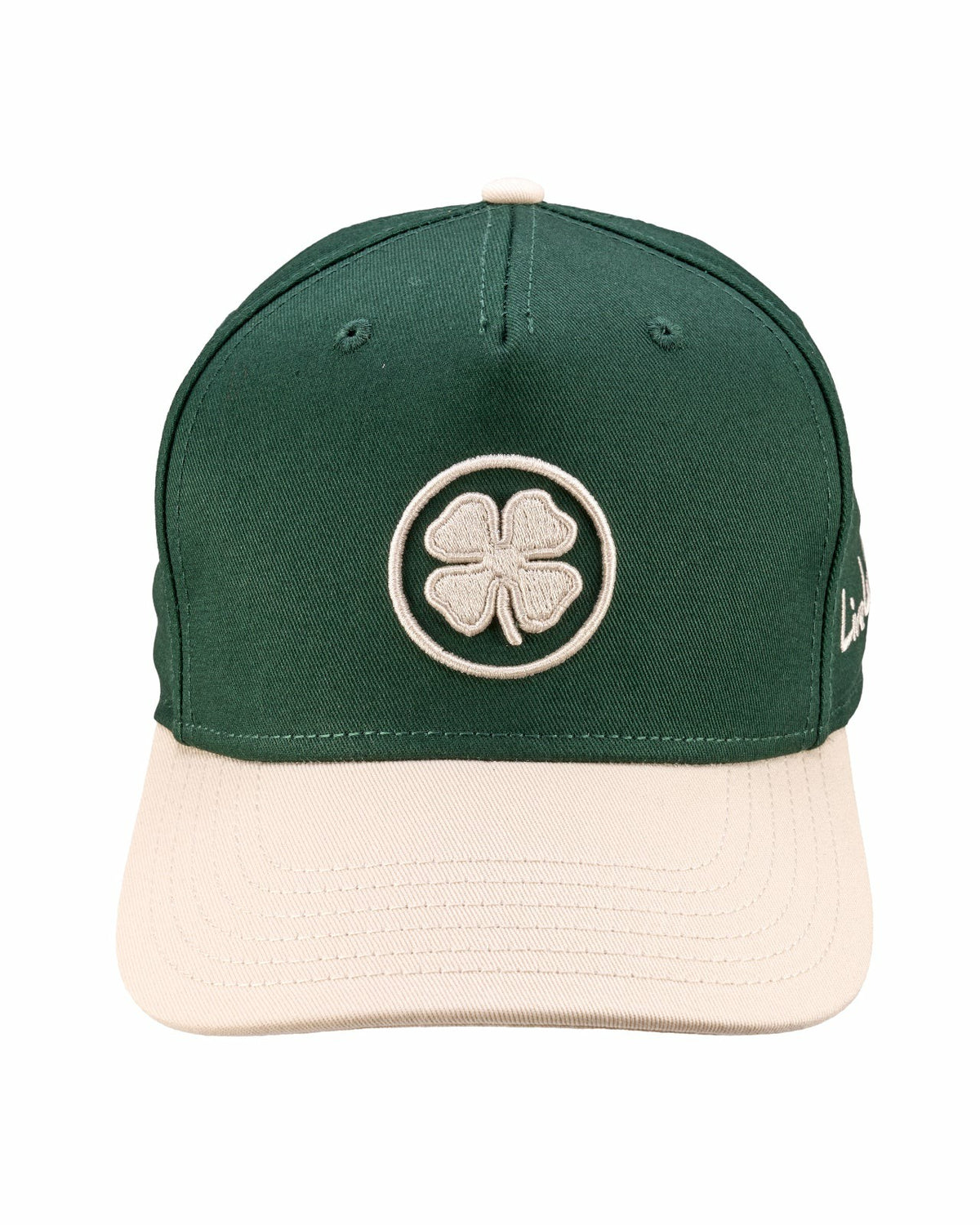 Classic Green and White Golf Hat for Lifestyle & Comfort