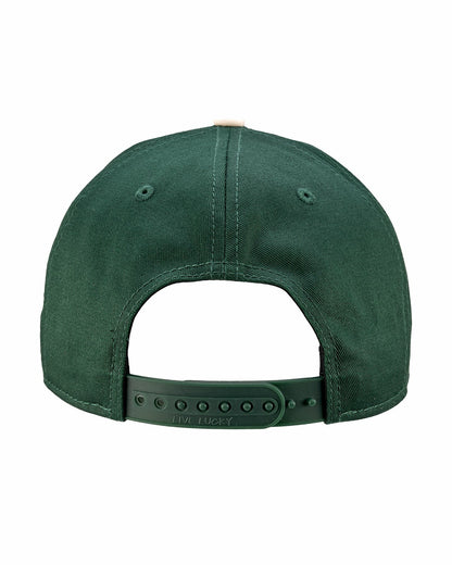 Classic Green and White Golf Hat for Lifestyle & Comfort