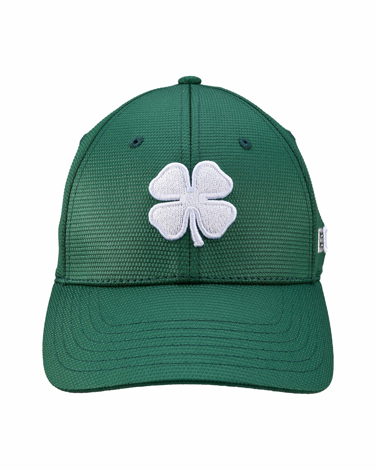 Comfortable Versatile Green Hat with Tan Clover