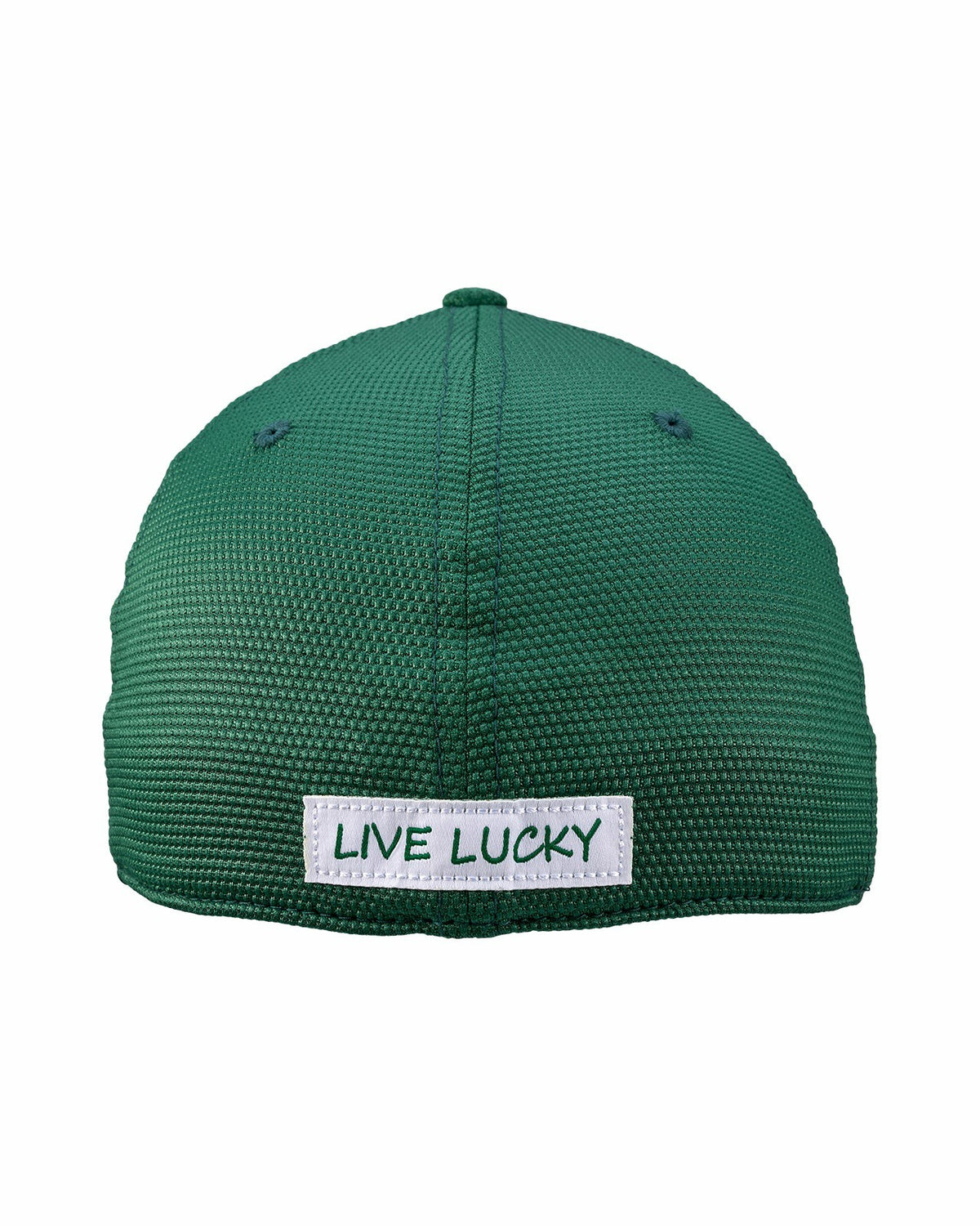 Comfortable Versatile Green Hat with Tan Clover