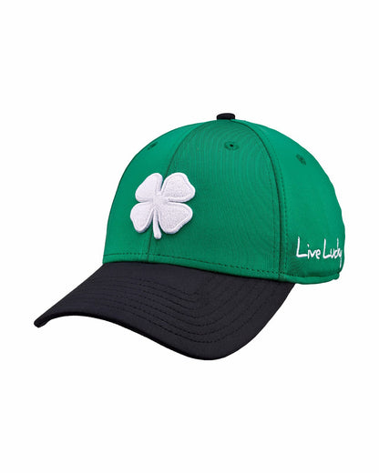 Green and Black Premium Clover Hat for Golf and Lifestyle