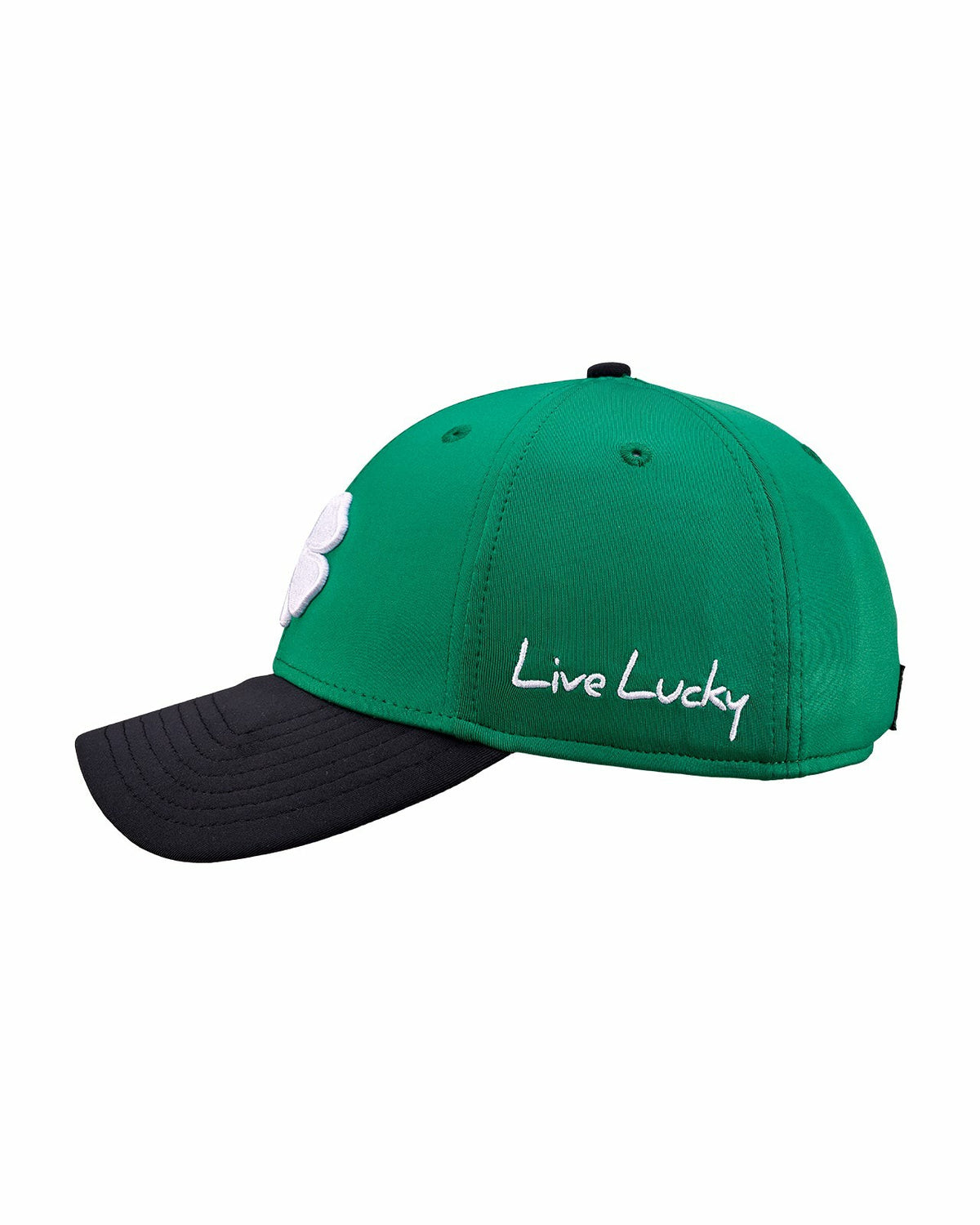 Green and Black Premium Clover Hat for Golf and Lifestyle
