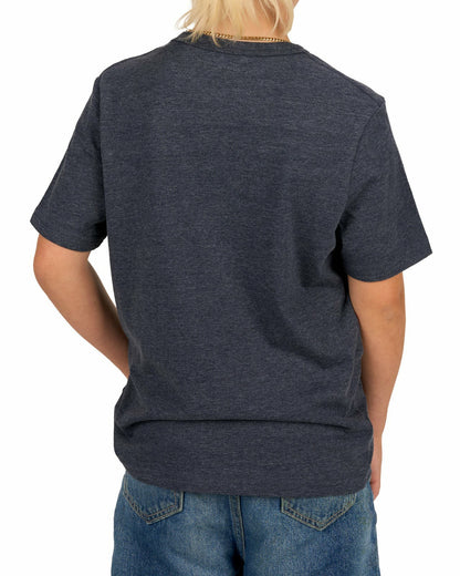 Super Soft Kid's Navy Blue Graphic Tee with Live Lucky logo