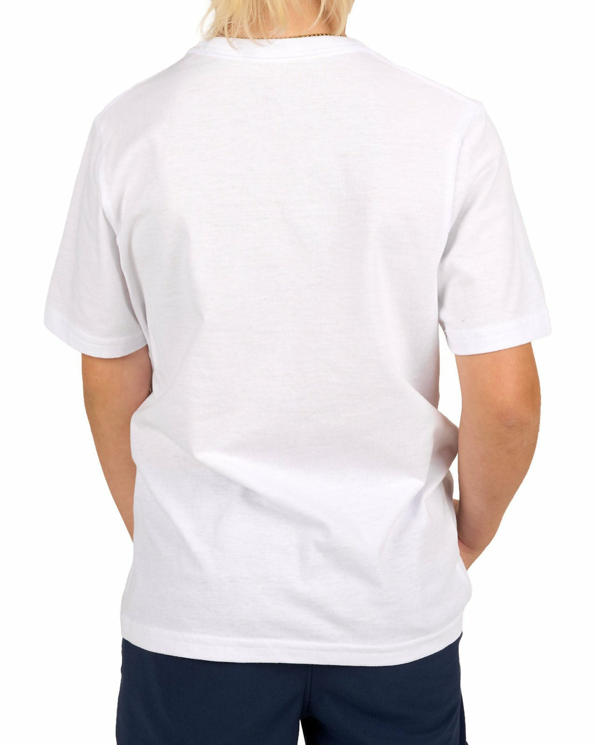 Super Soft Kids' White Graphic Tee with Live Lucky logo