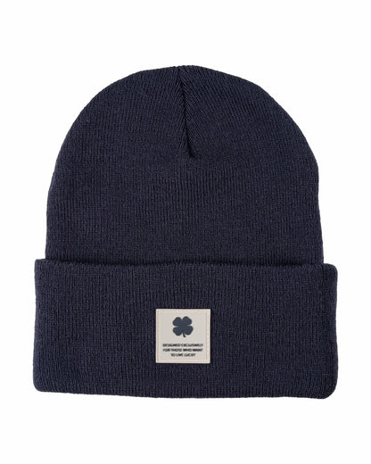 Unisex Navy Blue Fall & Winter Beanie
