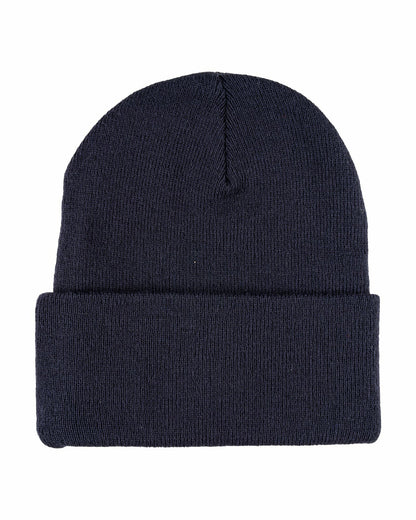 Unisex Navy Blue Fall & Winter Beanie