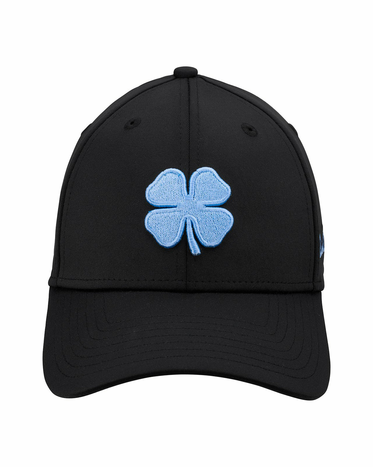 Light Blue and Black Premium Clover Hat for Golf and Lifestyle