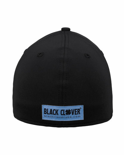 Light Blue and Black Premium Clover Hat for Golf and Lifestyle