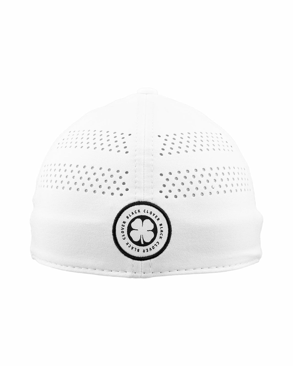 White Breathable Golf Hat with Comfortable Memory Foam