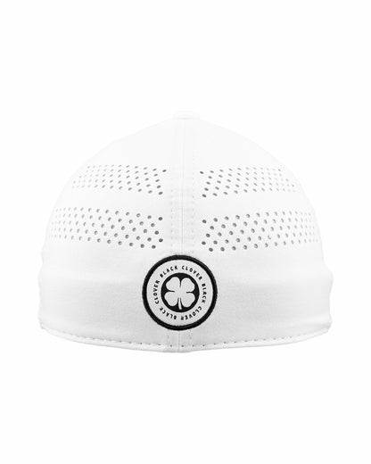 White Breathable Golf Hat with Comfortable Memory Foam