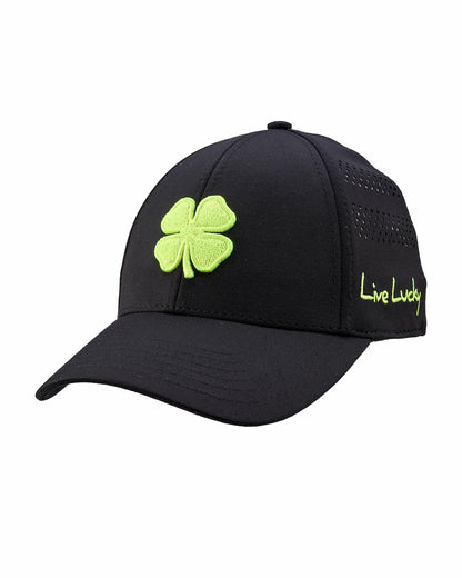 Black Breathable Golf Hat with Comfortable Memory Foam