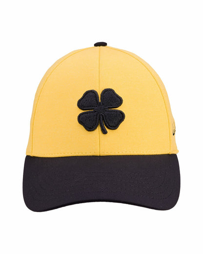 Yellow Breathable Golf Hat with Comfortable Memory Foam