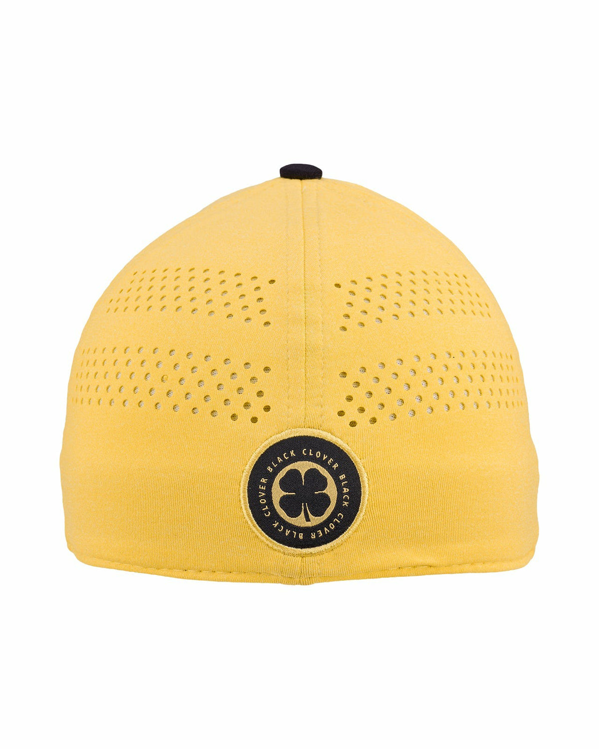 Yellow Breathable Golf Hat with Comfortable Memory Foam