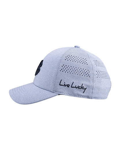 Light Blue Breathable Golf Hat with Comfortable Memory Foam
