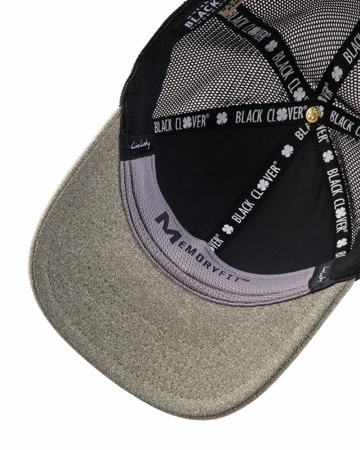 Green Mesh Golf Hat with Comfortable Memory Foam