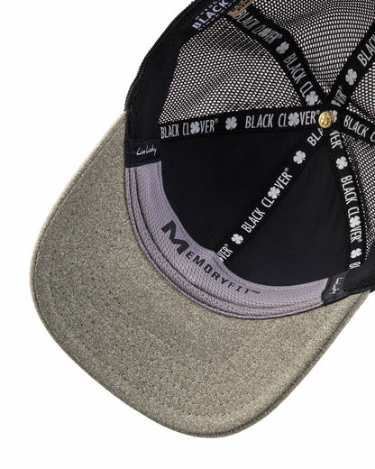 Green Mesh Golf Hat with Comfortable Memory Foam