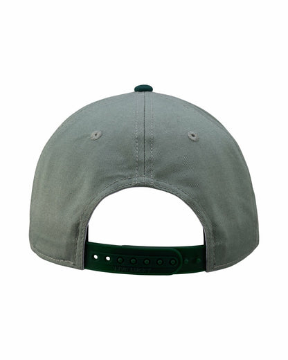 Kids' Vintage Green Golf Snapback Hat with Clover Logo