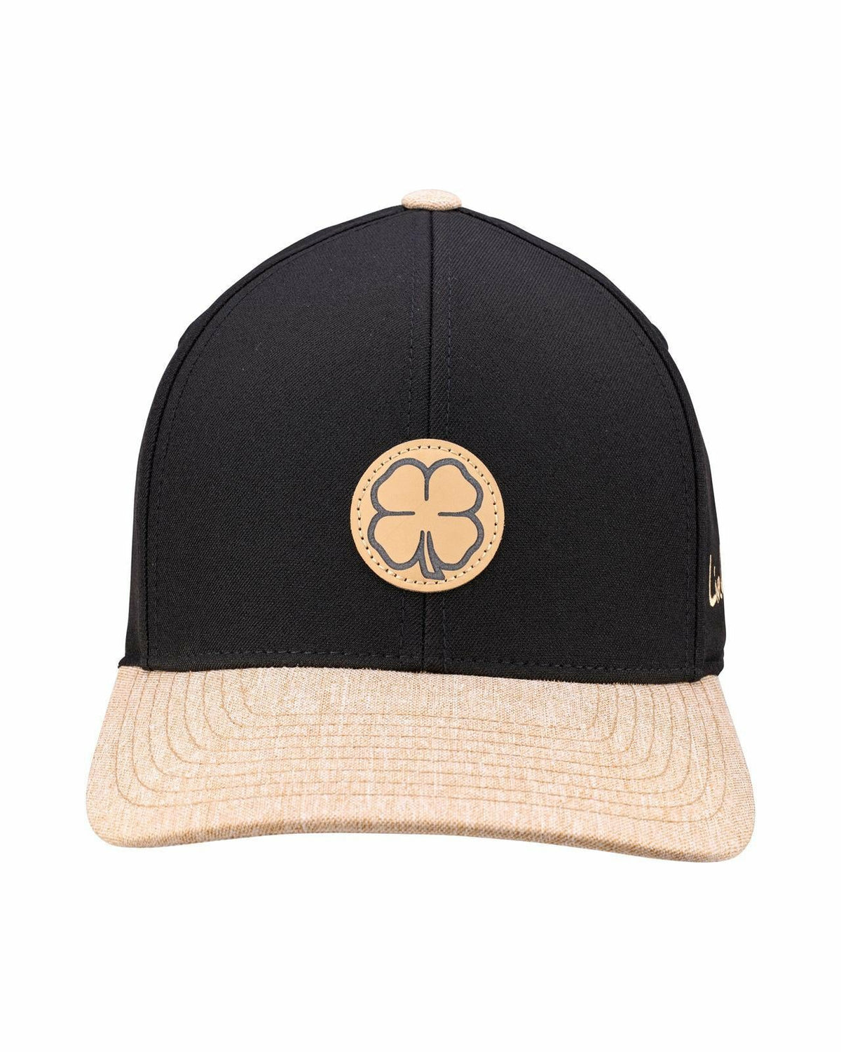 Black and Tan Stylish Golf Hat for Athletic Lifestyle