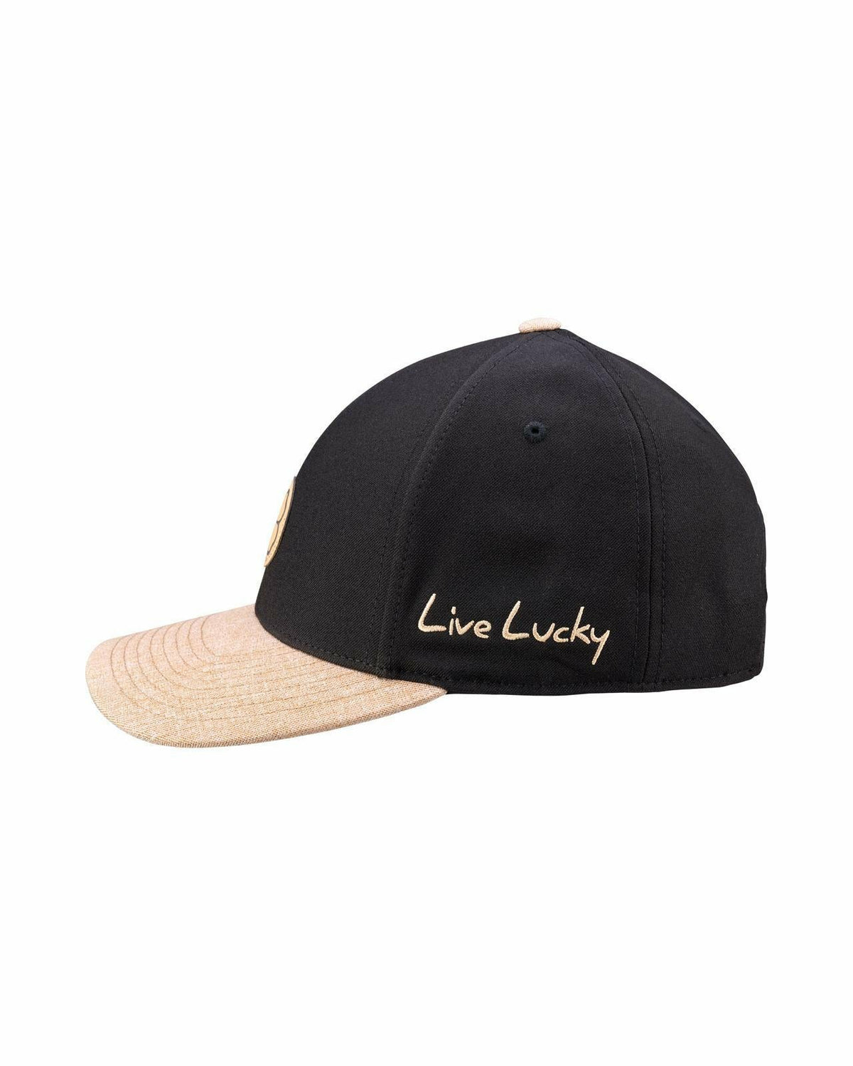 Black and Tan Stylish Golf Hat for Athletic Lifestyle