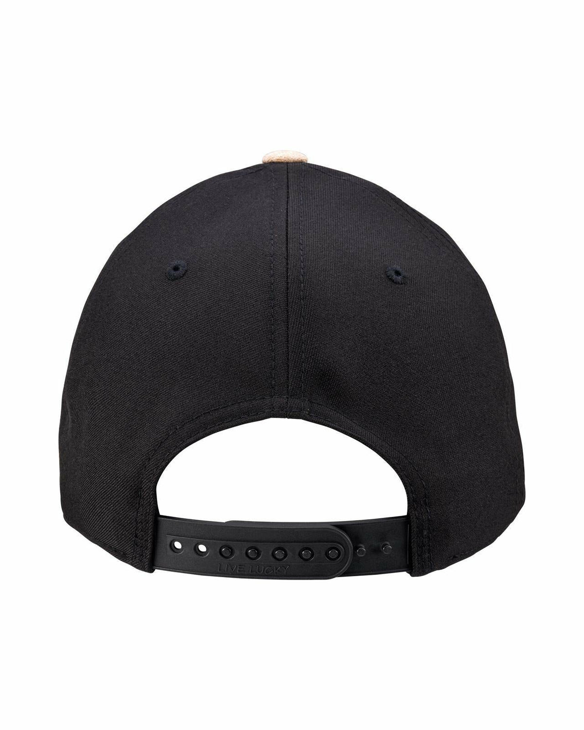 Black and Tan Stylish Golf Hat for Athletic Lifestyle