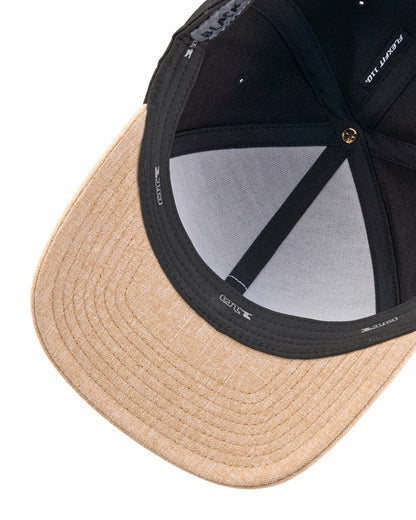 Black and Tan Stylish Golf Hat for Athletic Lifestyle
