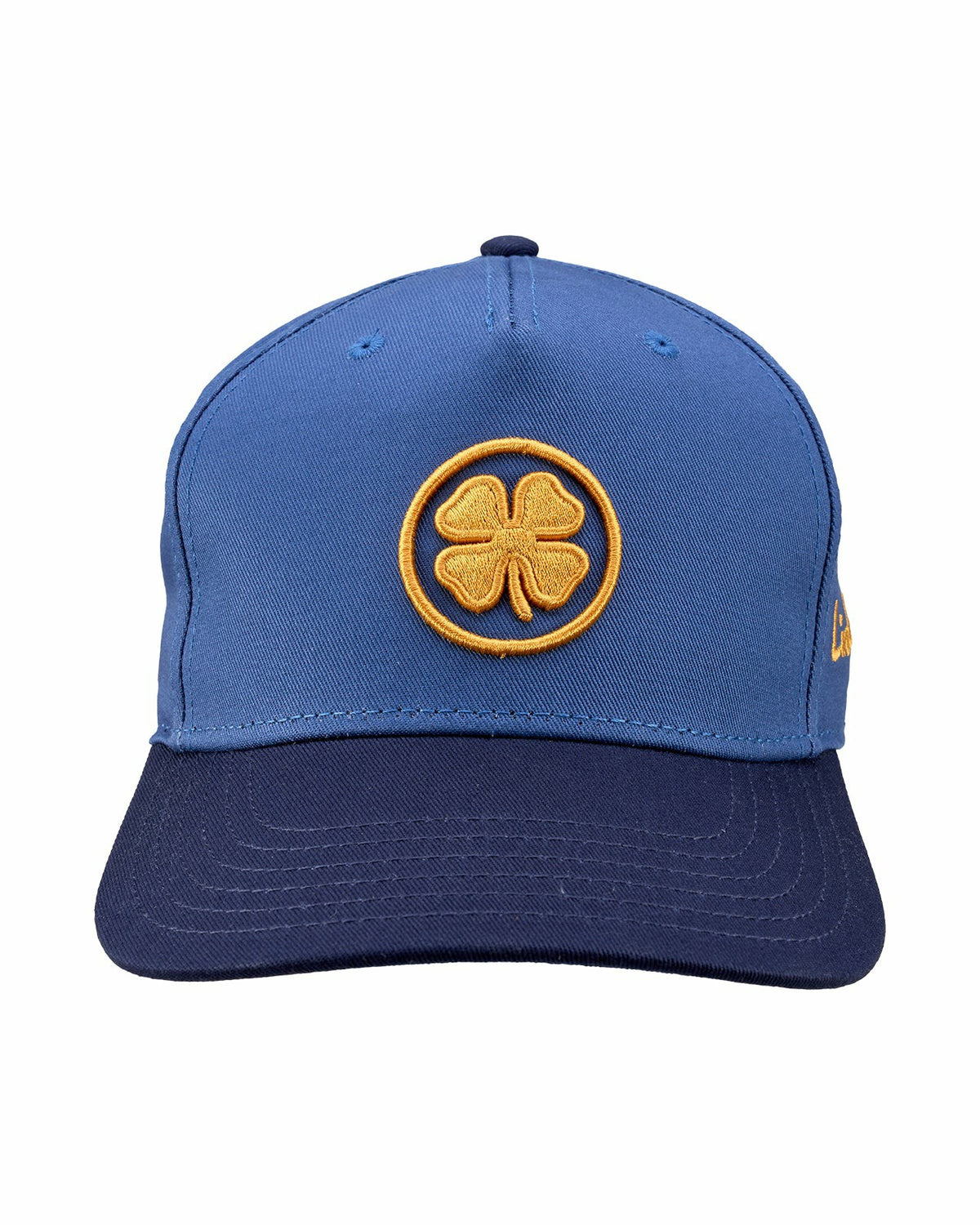 Classic Blue and Yellow Golf Hat for Lifestyle & Comfort