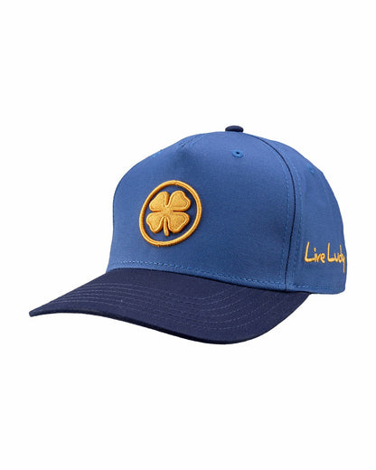 Classic Blue and Yellow Golf Hat for Lifestyle & Comfort