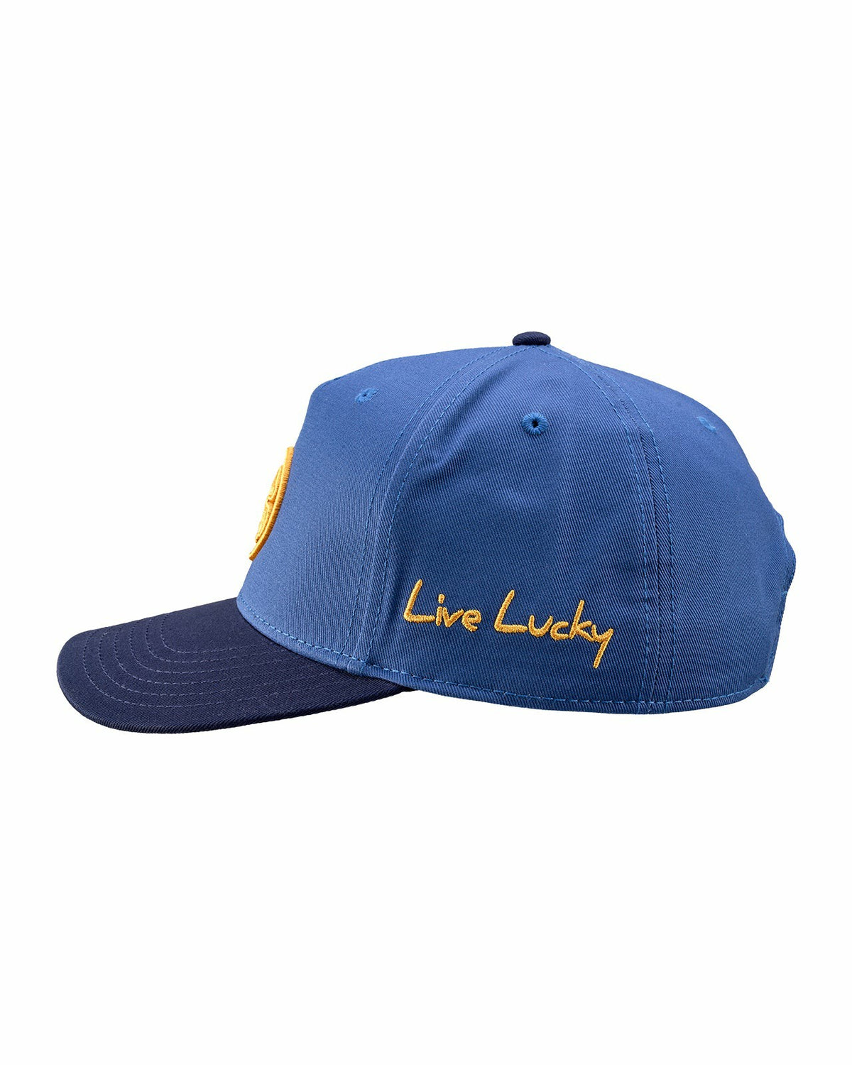 Classic Blue and Yellow Golf Hat for Lifestyle & Comfort