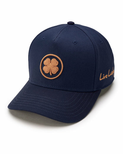 Classic Navy and Brown Golf Hat for Lifestyle & Comfort