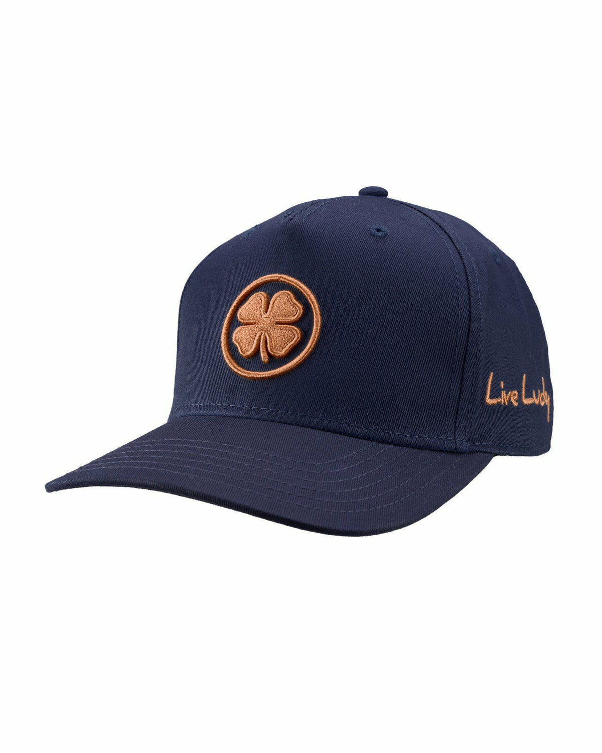 Classic Navy and Brown Golf Hat for Lifestyle & Comfort