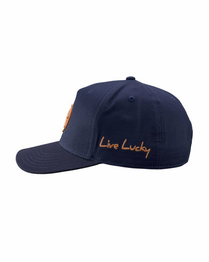 Classic Navy and Brown Golf Hat for Lifestyle & Comfort