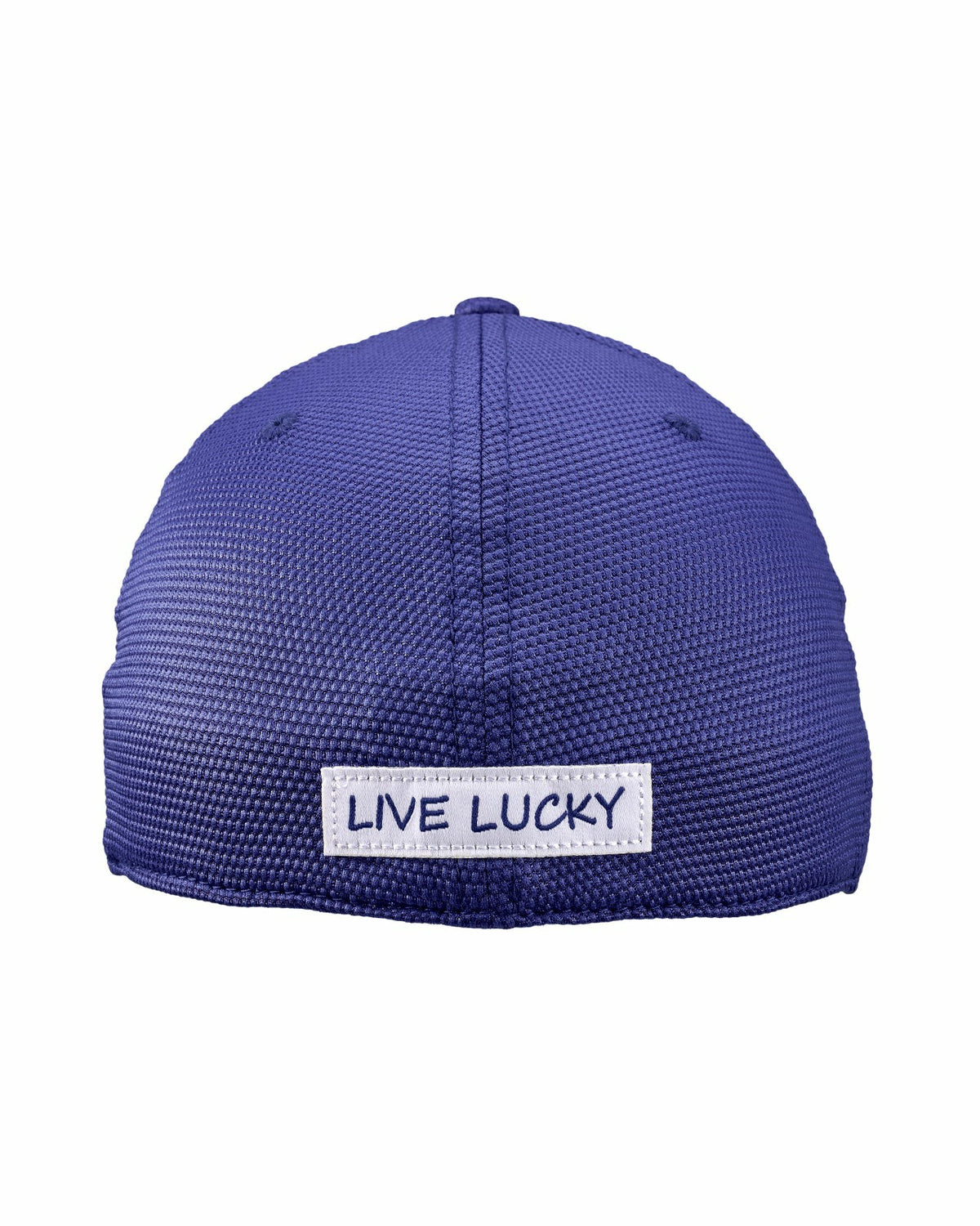 Comfortable Versatile Blue Hat with White Clover