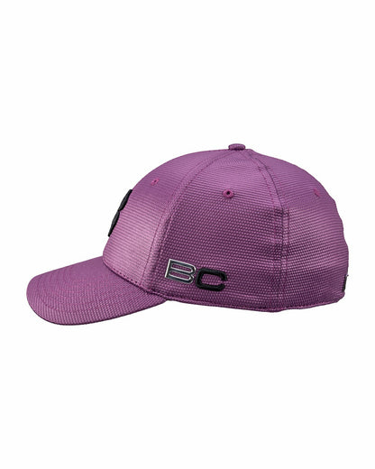 Comfortable Versatile Purple Hat with Black Clover