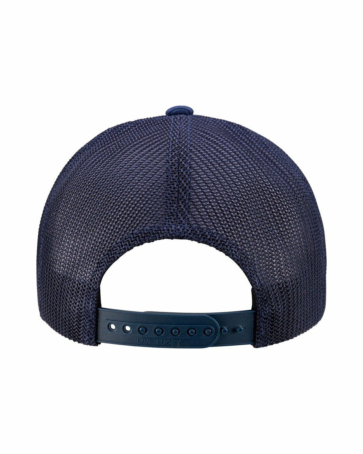Adjustable Navy Blue Mesh Hat for Golf and Fishing