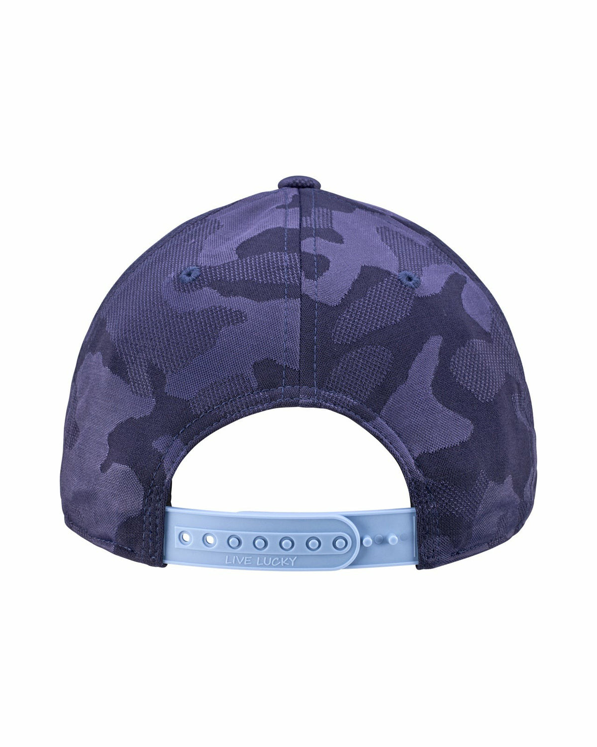 Unisex Adjustable Blue USA Flag Patriotic Hat with Camo